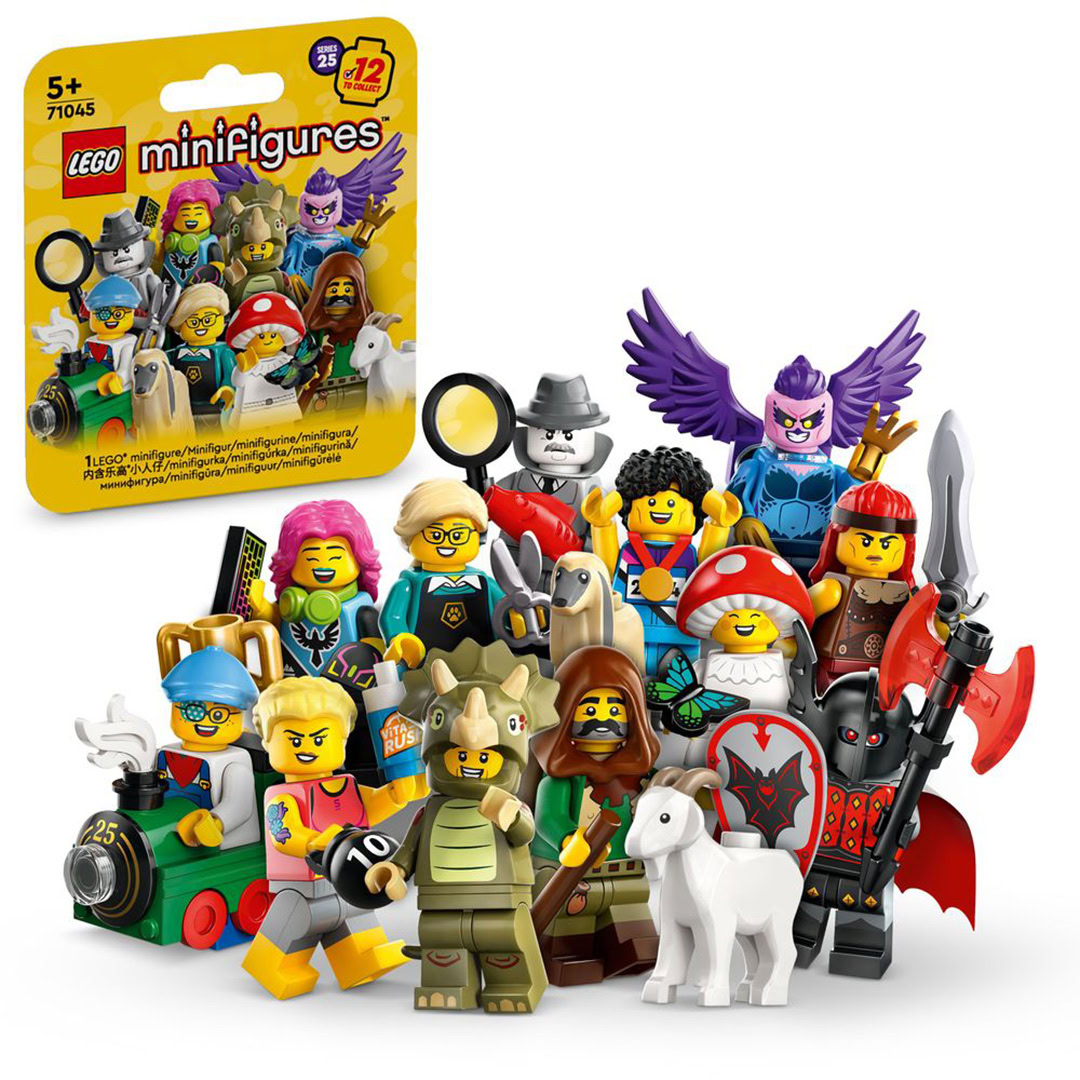 ▻ LEGO 71045 Collectible Minifigures Series 25: 公式ビジュアルが